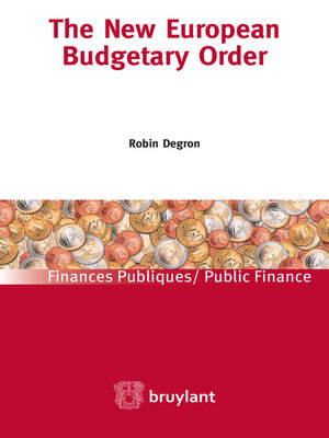 cover image of The new European Budgetary Order